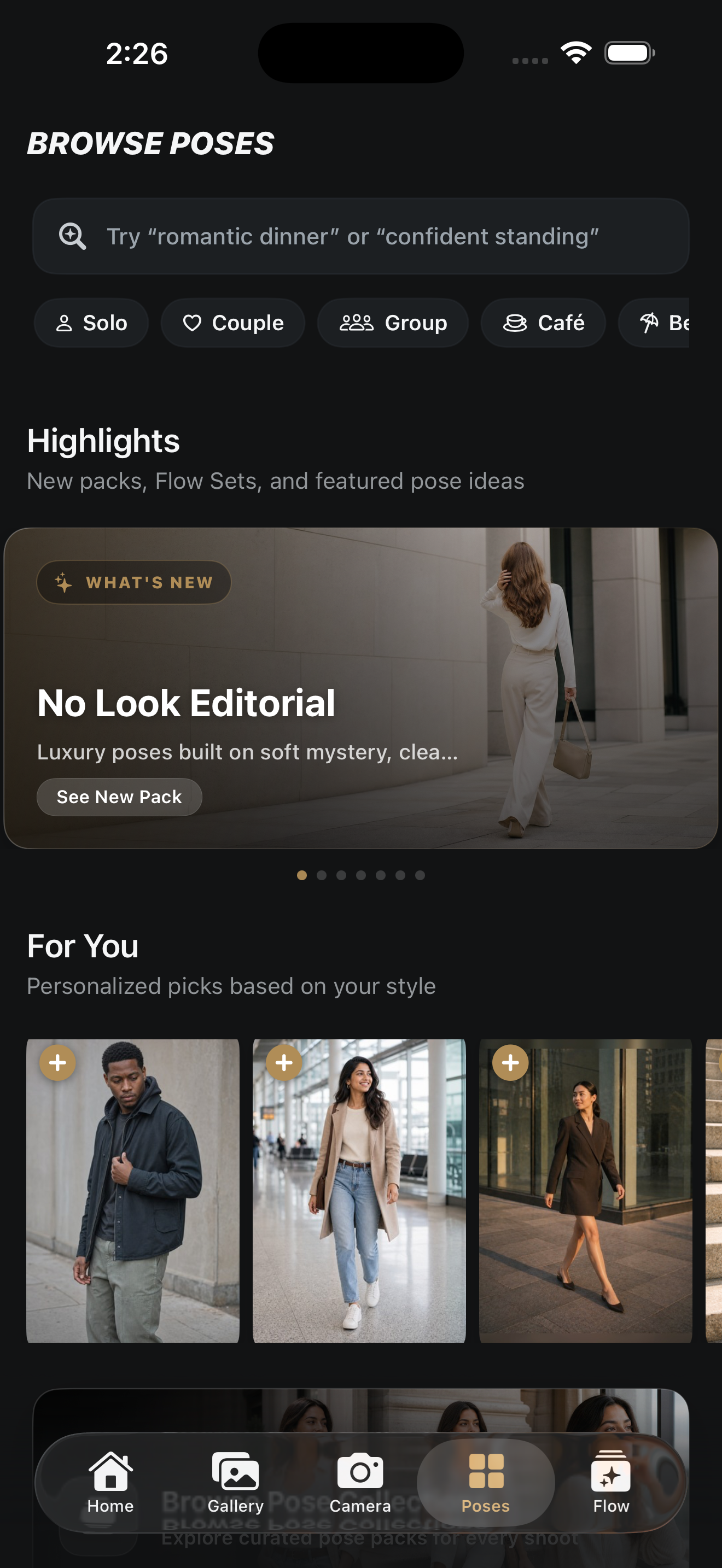 Miles Flow Smart Browse Search